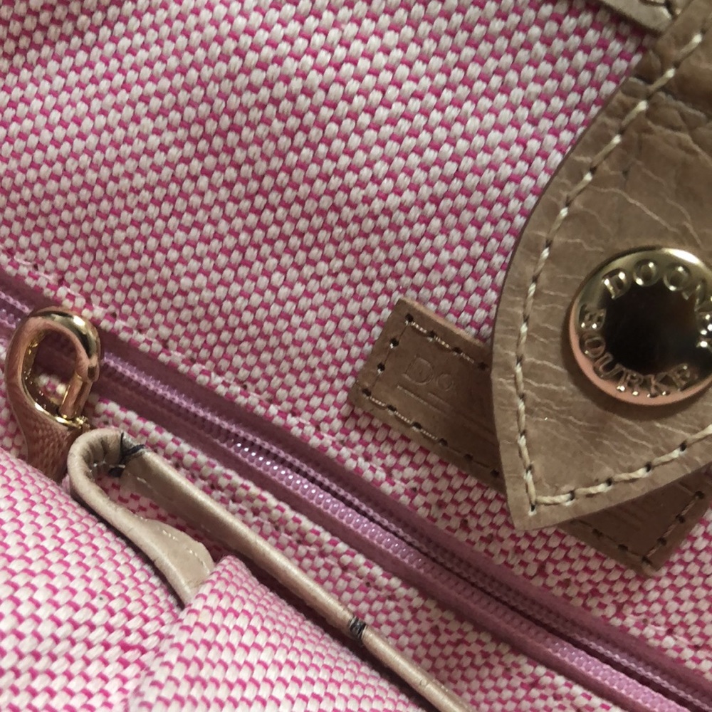 Dooney & Bourke Tan Croc-Embossed Tote - Picture 6 of 11